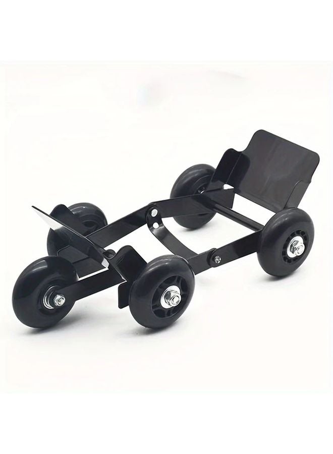 Booster Color Steel Motorcycle Tire Changer Skate Portable Wheel Repair Slide Supports 2500 lbs - Image 5